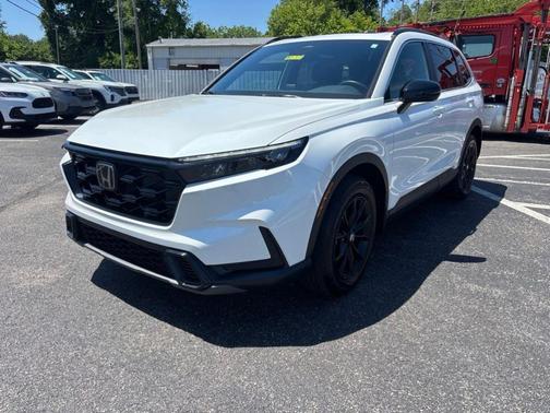 Platinum White Pearl 2024 Honda CR-V Hybrid Sport