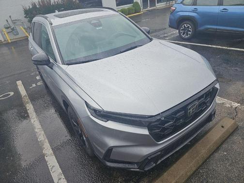 Silver 2023 Honda CR-V Hybrid Sport