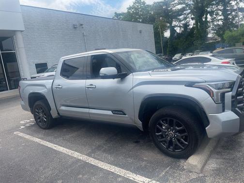 Celestial Silver Metallic 2023 Toyota Tundra Hybrid Platinum