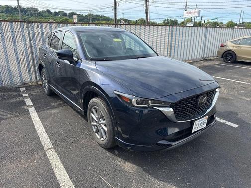 Deep Crystal Blue Mica 2025 Mazda CX-5 2.5 S Select Package