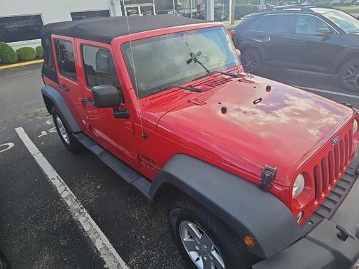 Flame Red Clearcoat 2014 Jeep Wrangler Unlimited Sport