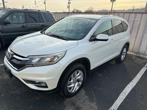 White Diamond Pearl 2015 Honda CR-V EX-L