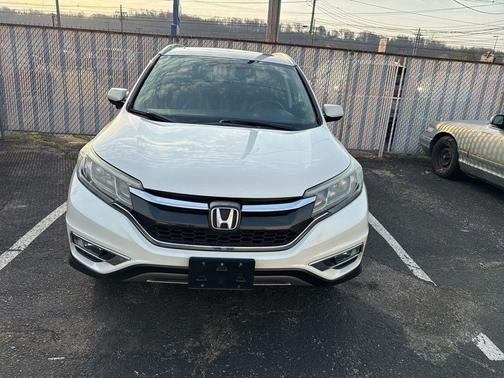 White Diamond Pearl 2015 Honda CR-V EX-L