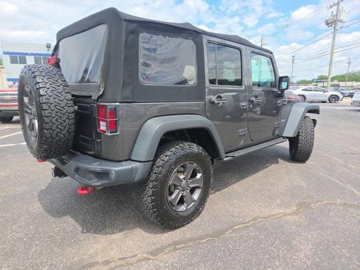 Granite Crystal Clearcoat Metallic 2017 Jeep Wrangler Unlimited Rubicon