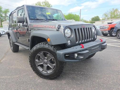 Granite Crystal Clearcoat Metallic 2017 Jeep Wrangler Unlimited Rubicon
