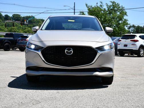 Platinum Quartz Metallic 2026 Mazda Mazda3 FWD w/Preferred Package