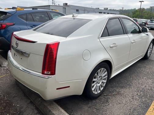 White Diamond Clearcoat 2013 Cadillac CTS Luxury