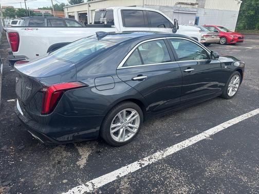 Shadow Metallic 2021 Cadillac CT4 Luxury
