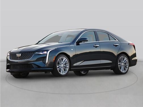 Shadow Metallic 2021 Cadillac CT4 Luxury