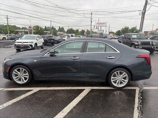 Shadow Metallic 2021 Cadillac CT4 Luxury