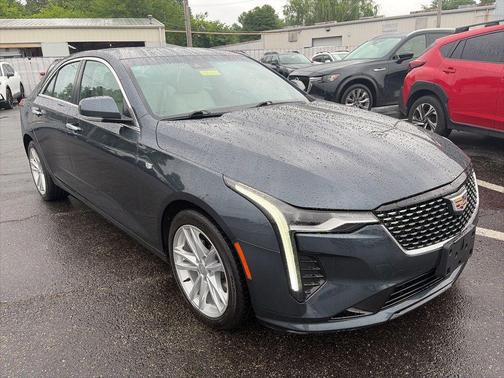 Shadow Metallic 2021 Cadillac CT4 Luxury