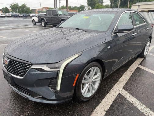 Shadow Metallic 2021 Cadillac CT4 Luxury
