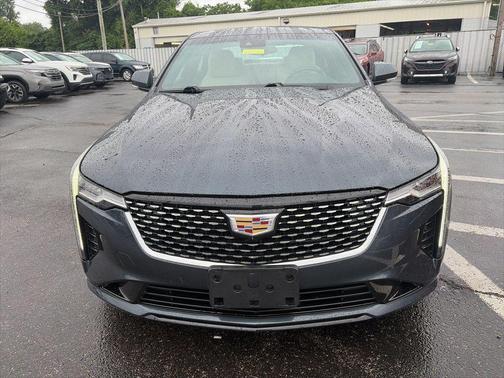 Shadow Metallic 2021 Cadillac CT4 Luxury