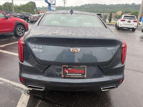 Shadow Metallic 2021 Cadillac CT4 Luxury