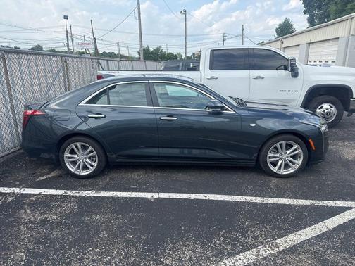 Shadow Metallic 2021 Cadillac CT4 Luxury