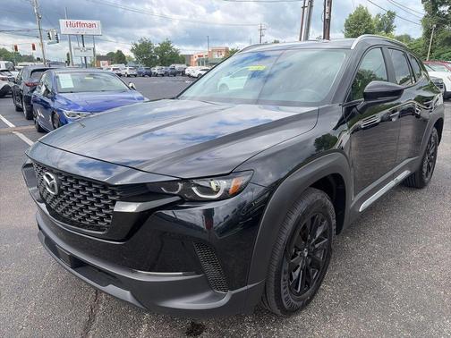 Jet Black Mica 2025 Mazda CX-50 2.5 S Preferred Package