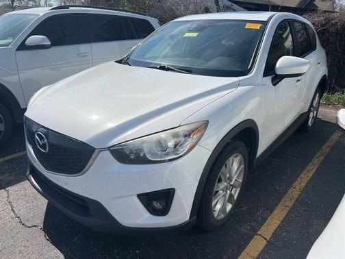 Crystal White Pearl Mica 2014 Mazda CX-5 Grand Touring