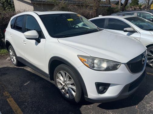 Crystal White Pearl Mica 2014 Mazda CX-5 Grand Touring