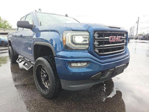 Stone Blue Metallic 2017 GMC Sierra 1500 SLT