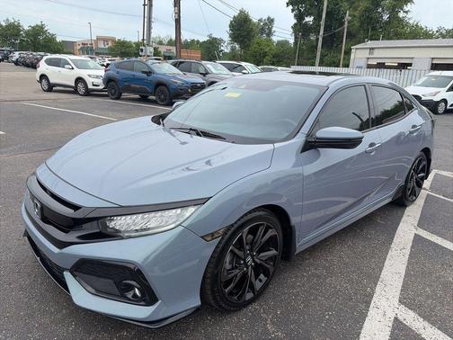 Gray 2019 Honda Civic Sport Touring
