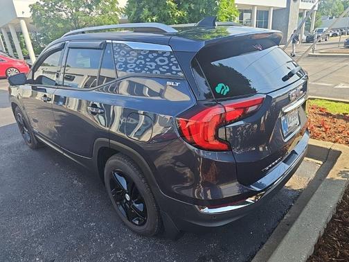 Blue Steel Metallic 2018 GMC Terrain SLT
