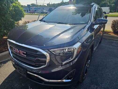 Blue Steel Metallic 2018 GMC Terrain SLT