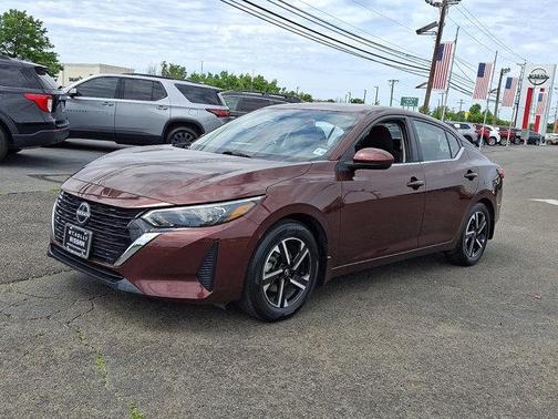 Rosewood Metallic 2025 Nissan Sentra SV