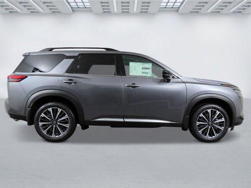 Gun Metallic 2026 Nissan Pathfinder Platinum