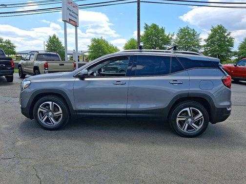 Satin Steel Metallic 2021 GMC Terrain SLT