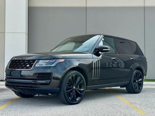 Santorini Black 2021 Land Rover Range Rover SVAutobiography Dyn Black