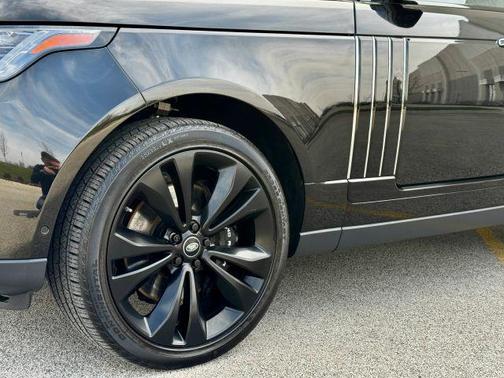 Santorini Black 2021 Land Rover Range Rover SVAutobiography Dyn Black