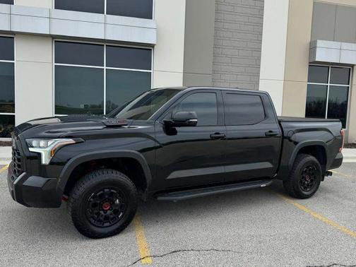 Black 2022 Toyota Tundra Hybrid TRD Pro