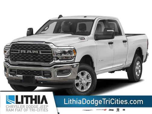 Bright White Clearcoat 2024 RAM 2500 Laramie