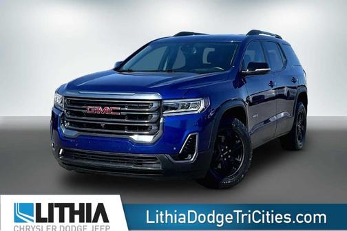 Ultra Blue Metallic 2023 GMC Acadia AT4