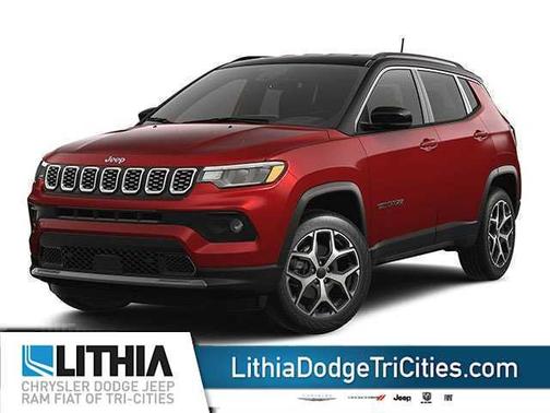 Red 2026 Jeep Compass Limited