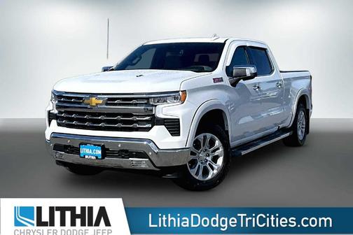 White 2022 Chevrolet Silverado 1500 LTZ