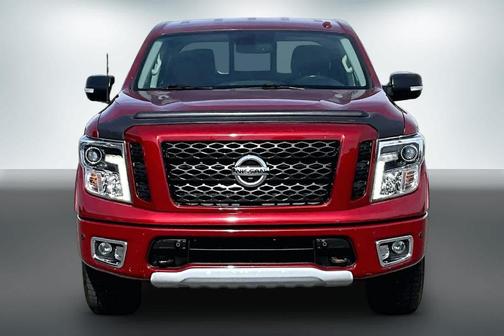 Red 2018 Nissan Titan PRO-4X