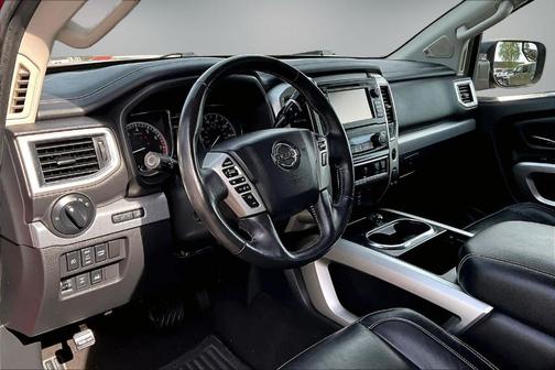 Red 2018 Nissan Titan PRO-4X