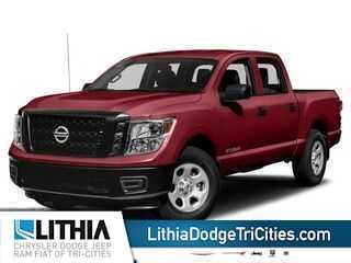 Red 2018 Nissan Titan PRO-4X