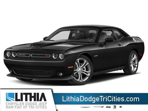 Pitch Black Clearcoat 2022 Dodge Challenger GT