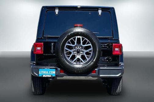 Black 2024 Jeep Wrangler Sahara