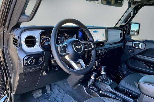 Black 2024 Jeep Wrangler Sahara