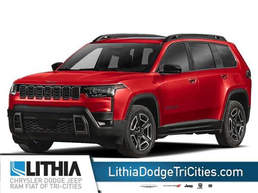 Red 2026 Jeep Cherokee LAREDO/LIMITED