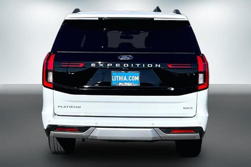 Oxford White 2025 Ford Expedition Max Platinum