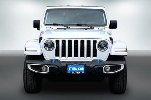 Bright White Clearcoat 2023 Jeep Wrangler 4xe Sahara