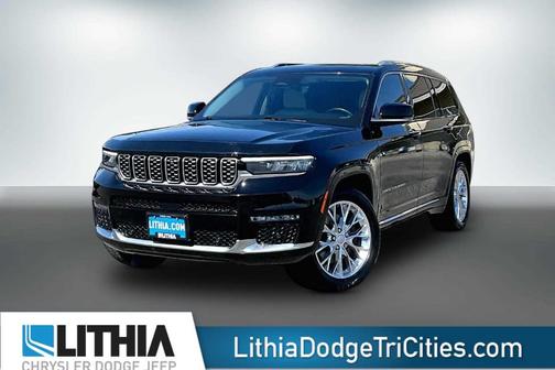 Diamond Black 2021 Jeep Grand Cherokee L Summit