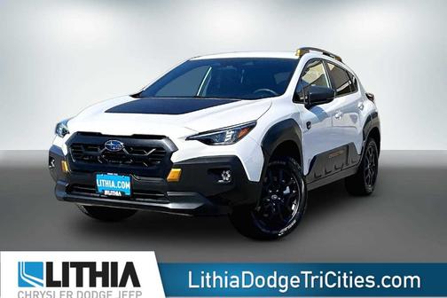 Crystal White Pearl 2024 Subaru Crosstrek Wilderness