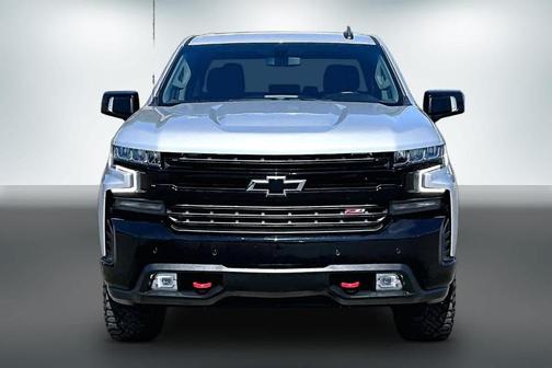 Silver 2021 Chevrolet Silverado 1500 LT Trail Boss