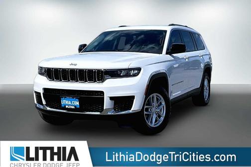 Bright White Clearcoat 2024 Jeep Grand Cherokee L Laredo