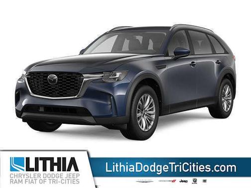 Deep Crystal Blue Mica 2025 Mazda CX-90 SE